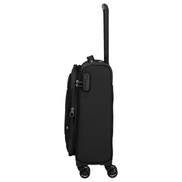Travelite Umbria - 4-Rollen-Kabinentrolley S 55 cm erw. (black) - Ansicht 3