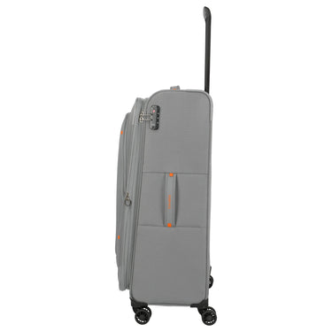 Travelite Umbria - 4-Rollen-Trolley L 77 cm erw. (smoky grey) - Ansicht 3