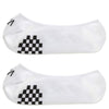 Vans Women's No Show 2 Paar - Socks (white black, 31,5-36)