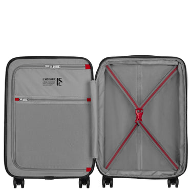 Wenger Oryson - 4-Rollen-Kabinentrolley 54 cm erw. (black/red) - Ansicht 5