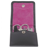 Windrose Merino Moda - Maniküre Set 11 cm (schwarz, innen pink)