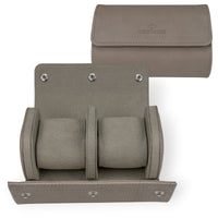 Windrose Tempora Reise - Uhrenkoffer (für 2 Uhren) 15 cm (beige)