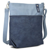 zwei Jana J12 - Schultertasche 33 cm (nubuk - blue) - Markenkoffer