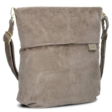zwei Mademoiselle M12 - Schultertasche 32 cm (cord-mocca) - Ansicht 2