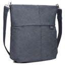 zwei Mademoiselle M140 - Schultertasche 35 cm (nubuk-blue)