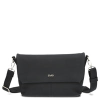 zwei Mademoiselle M60 - Umhängetasche 33 cm (nubuk-black)