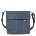 zwei Mademoiselle M8 - Schultertasche 25 cm (nubuk-blue)