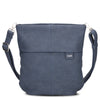 zwei Mademoiselle M90 - Shoulder Bag 28 cm (nubuk-blue)