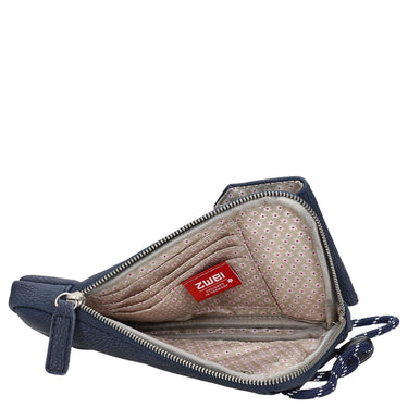 zwei Mademoiselle MP30 - Handytasche 19 cm (nubuk - blue) - Markenkoffer