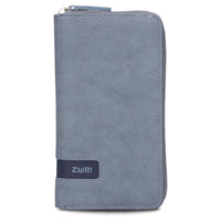 zwei Mademoiselle MW2 - Geldbörse 15cc 20 cm (nubuk-sky)