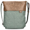 zwei Olli OR12 - Shoulder Bag/Backpack 34 cm (eucalyptus)